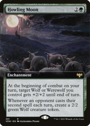 Howling Moon - Foil<br /><span class="collector-number">Collector No. 391</span>