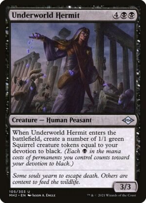 Underworld Hermit<br /><span class="collector-number">Collector No. 105</span>