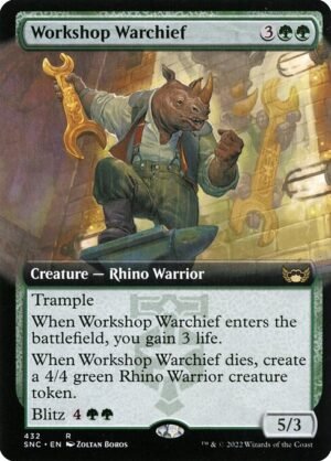Workshop Warchief - Foil<br /><span class="collector-number">Collector No. 432</span>