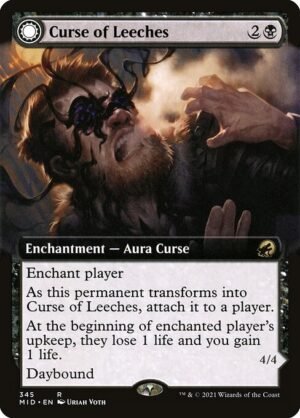 Curse of Leeches // Leeching Lurker - Foil<br /><span class="collector-number">Collector No. 345</span>