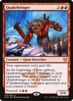 Quakebringer<br /><span class="collector-number">Collector No. 145</span>