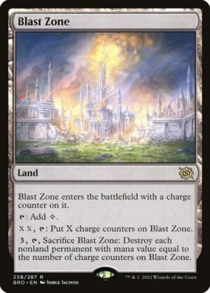 Blast Zone - Foil<br /><span class="collector-number">Collector No. 258</span>