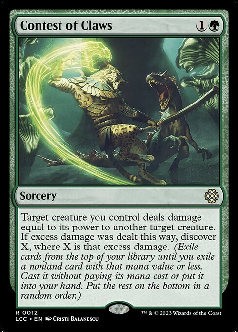 Contest of Claws<br /><span class="collector-number">Collector No. 12</span>
