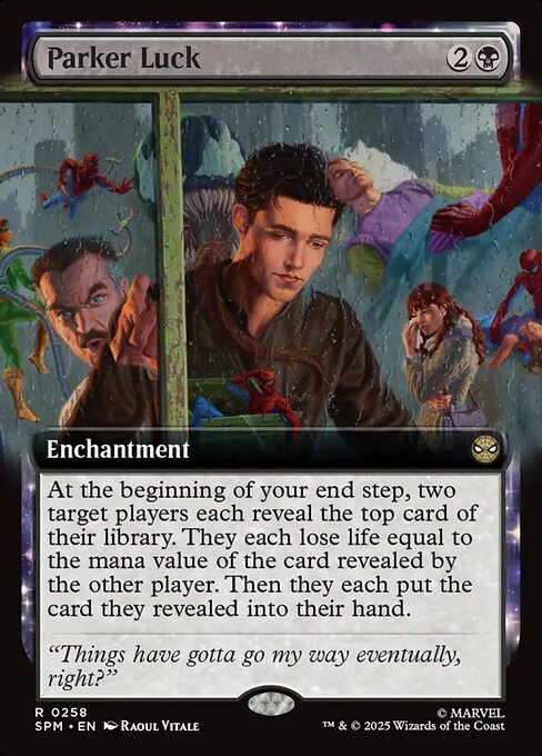 Parker Luck - Foil<br /><span class="collector-number">Collector No. 258</span>