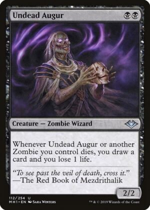 Undead Augur<br /><span class="collector-number">Collector No. 112</span>