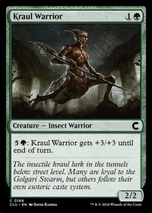 Kraul Warrior<br /><span class="collector-number">Collector No. 168</span>