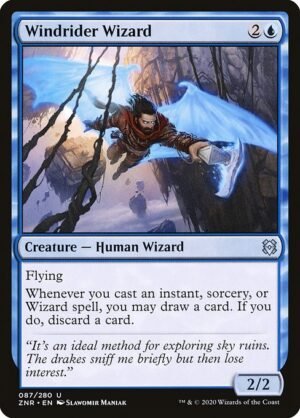 Windrider Wizard<br /><span class="collector-number">Collector No. 87</span>