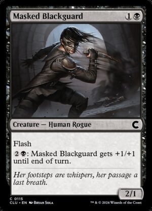 Masked Blackguard<br /><span class="collector-number">Collector No. 115</span>