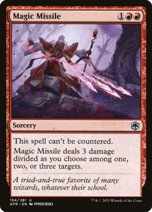 Magic Missile<br /><span class="collector-number">Collector No. 154</span>