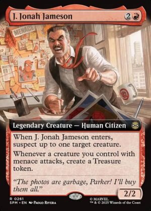 J. Jonah Jameson - Foil<br /><span class="collector-number">Collector No. 261</span>