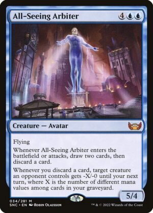 All-Seeing Arbiter<br /><span class="collector-number">Collector No. 34</span>