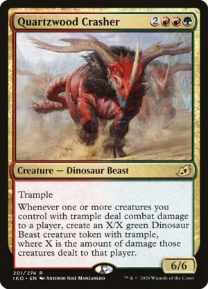 Quartzwood Crasher - Foil<br /><span class="collector-number">Collector No. 201</span>