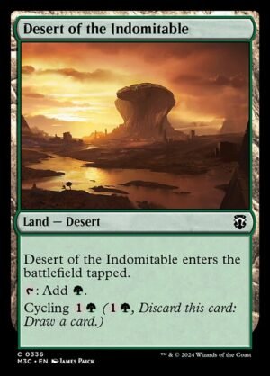 Desert of the Indomitable<br /><span class="collector-number">Collector No. 336</span>