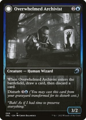 Overwhelmed Archivist // Archive Haunt<br /><span class="collector-number">Collector No. 68</span>