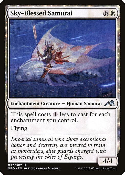 Sky-Blessed Samurai<br /><span class="collector-number">Collector No. 37</span>