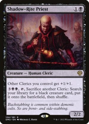 Shadow-Rite Priest - Foil<br /><span class="collector-number">Collector No. 106</span>