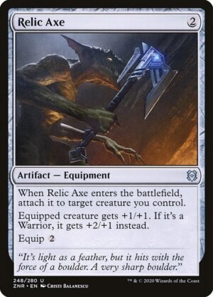 Relic Axe<br /><span class="collector-number">Collector No. 248</span>
