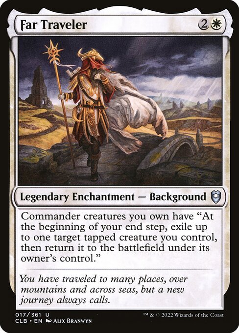 Far Traveler<br /><span class="collector-number">Collector No. 17</span>