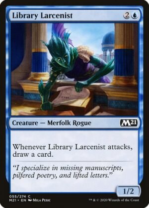 Library Larcenist<br /><span class="collector-number">Collector No. 55</span>