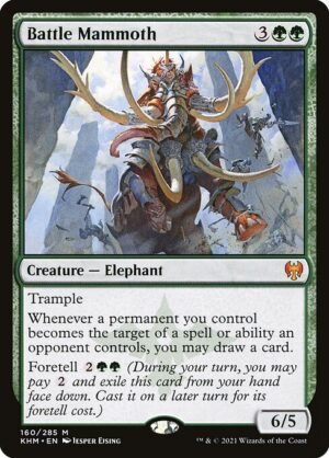 Battle Mammoth - Foil<br /><span class="collector-number">Collector No. 160</span>
