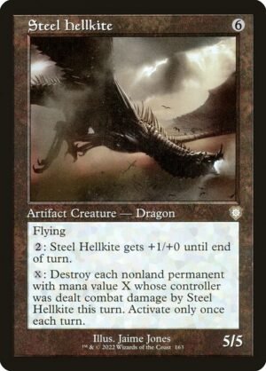 Steel Hellkite<br /><span class="collector-number">Collector No. 163</span>