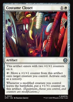 Costume Closet<br /><span class="collector-number">Collector No. 5</span>