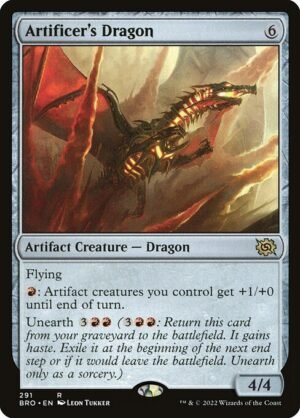 Artificer's Dragon<br /><span class="collector-number">Collector No. 291</span>