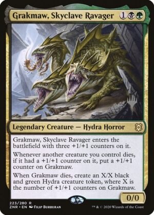 Grakmaw, Skyclave Ravager<br /><span class="collector-number">Collector No. 223p</span>