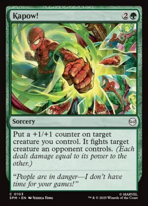 Kapow!<br /><span class="collector-number">Collector No. 103</span>