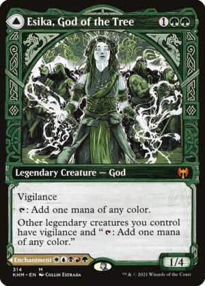 Esika, God of the Tree // The Prismatic Bridge<br /><span class="collector-number">Collector No. 314</span>