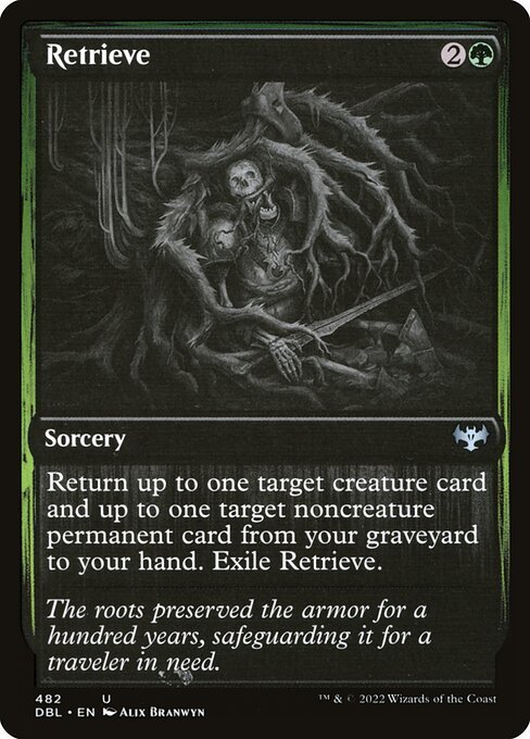 Retrieve<br /><span class="collector-number">Collector No. 482</span>