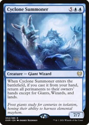 Cyclone Summoner<br /><span class="collector-number">Collector No. 52p</span>