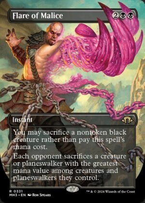Flare of Malice - Foil<br /><span class="collector-number">Collector No. 331</span>