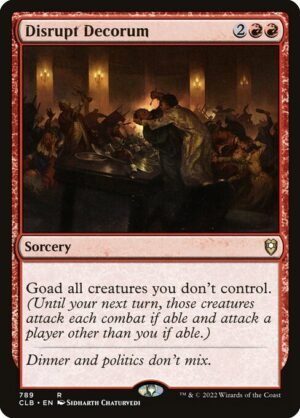 Disrupt Decorum<br /><span class="collector-number">Collector No. 789</span>