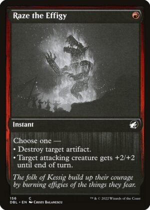 Raze the Effigy<br /><span class="collector-number">Collector No. 156</span>