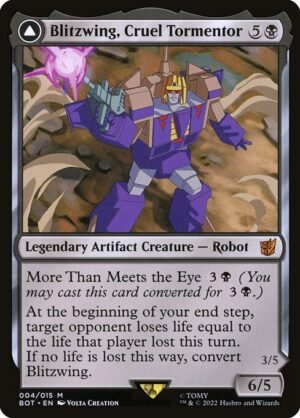 Blitzwing, Cruel Tormentor // Blitzwing, Adaptive Assailant - Foil<br /><span class="collector-number">Collector No. 4</span>