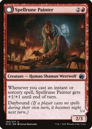 Spellrune Painter // Spellrune Howler<br /><span class="collector-number">Collector No. 160</span>