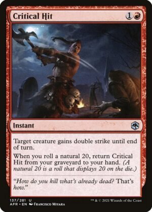Critical Hit<br /><span class="collector-number">Collector No. 137</span>