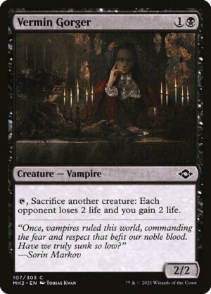 Vermin Gorger<br /><span class="collector-number">Collector No. 107</span>