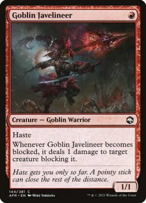 Goblin Javelineer<br /><span class="collector-number">Collector No. 144</span>