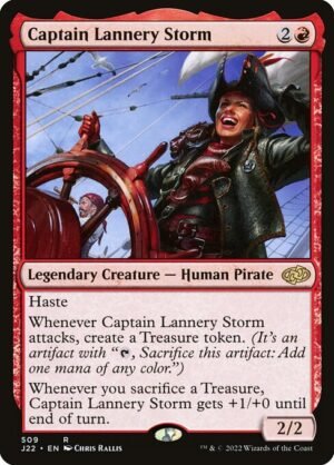 Captain Lannery Storm<br /><span class="collector-number">Collector No. 509</span>