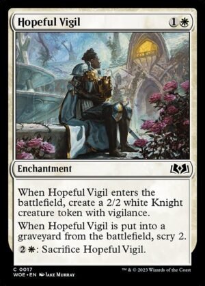 Hopeful Vigil<br /><span class="collector-number">Collector No. 17</span>