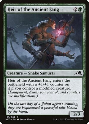 Heir of the Ancient Fang<br /><span class="collector-number">Collector No. 191</span>