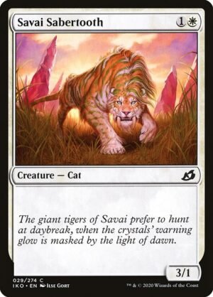 Savai Sabertooth<br /><span class="collector-number">Collector No. 29</span>