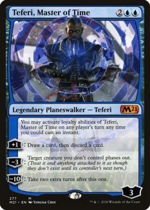 Teferi, Master of Time - Foil<br /><span class="collector-number">Collector No. 277</span>