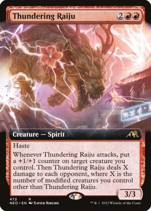 Thundering Raiju - Foil<br /><span class="collector-number">Collector No. 472</span>