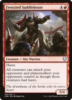 Frenzied Saddlebrute<br /><span class="collector-number">Collector No. 180</span>