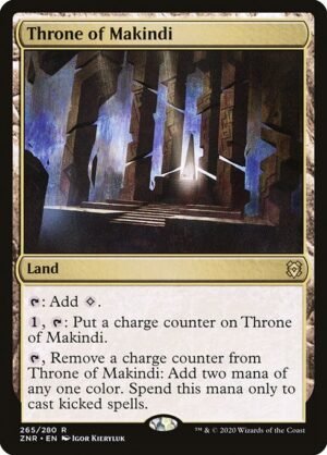 Throne of Makindi - Foil<br /><span class="collector-number">Collector No. 265</span>