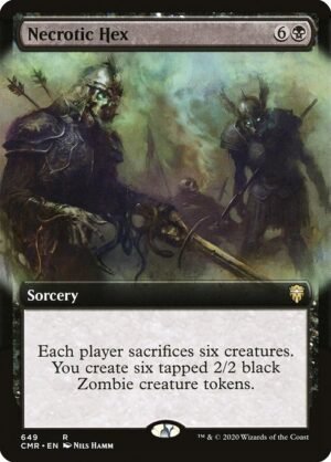 Necrotic Hex - Foil<br /><span class="collector-number">Collector No. 649</span>
