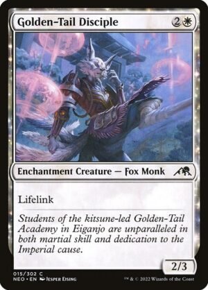 Golden-Tail Disciple<br /><span class="collector-number">Collector No. 15</span>